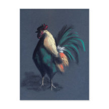 Rooster Pastel