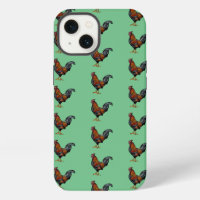Rooster Pattern - Case-Mate Barely There Apple iPh