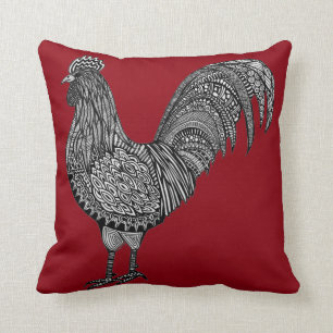 rooster pillow