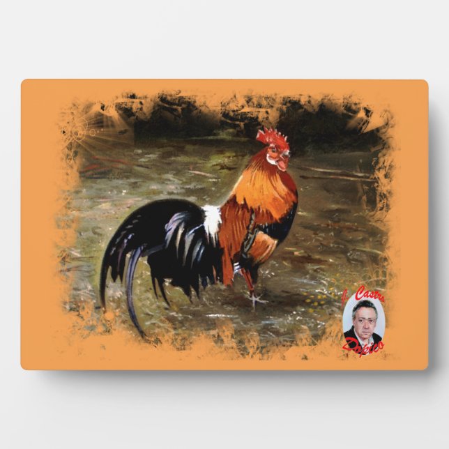 Rooster Plaque (Front)