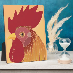 Rooster Plaque