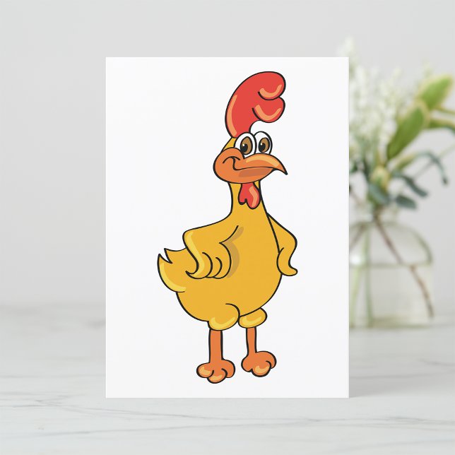 Rooster Pose Invitation (Creator Uploaded)