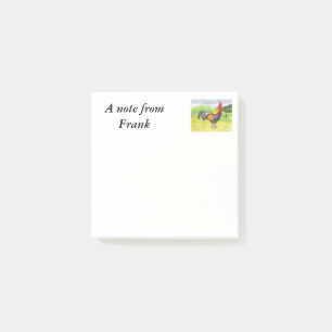 Rooster Post-it Notes