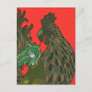 Rooster Postcard