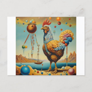 Rooster Postcard