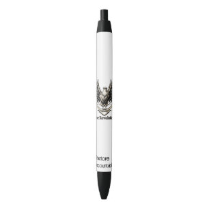 Rooster RevolutionWear: Defy the System Black Ink Pen