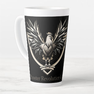 Rooster RevolutionWear: Defy the System Latte Mug