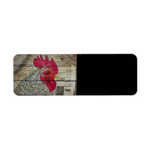 Rooster Rustic Chicken Coop Barn Board