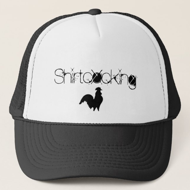 rooster, Shirtcocking Trucker Hat (Front)