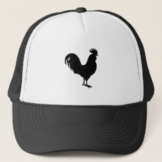 Rooster Silhouette Trucker Hat
