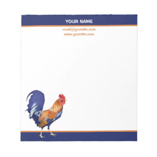 Rooster Small Notepad