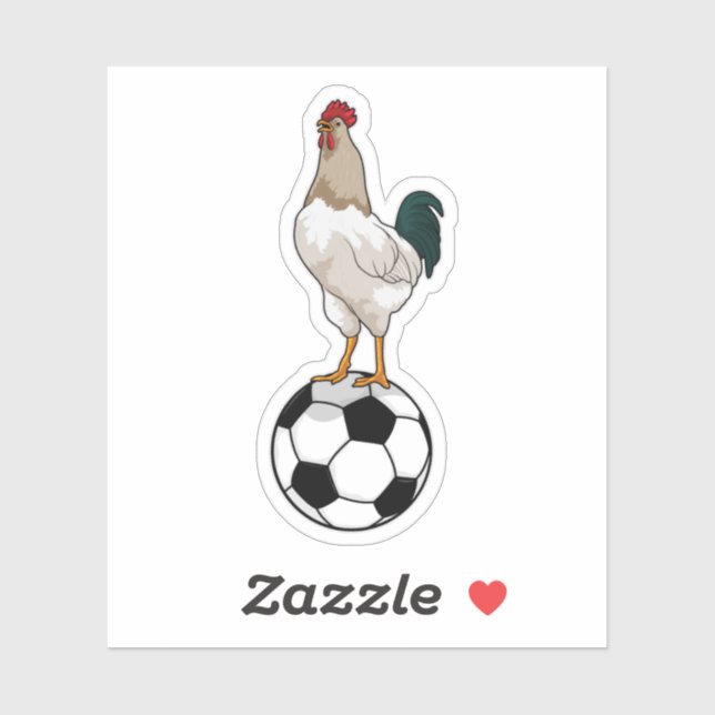 Rooster Soccer player Soccer (Sheet)