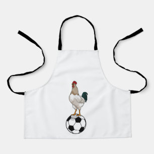 Rooster Soccer player Soccer Apron