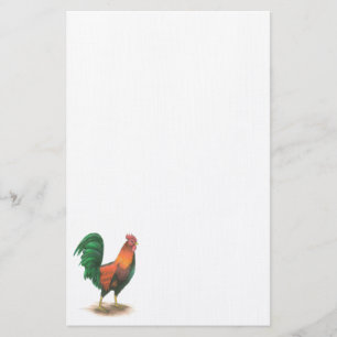 Rooster Stationery