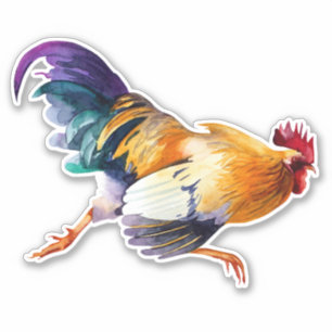 Rooster Sticker