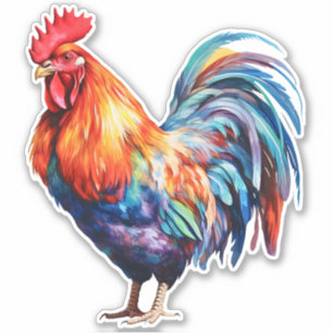 Rooster Sticker
