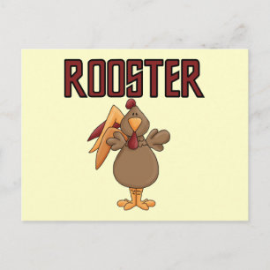 Rooster T-shirts and Gifts Postcard
