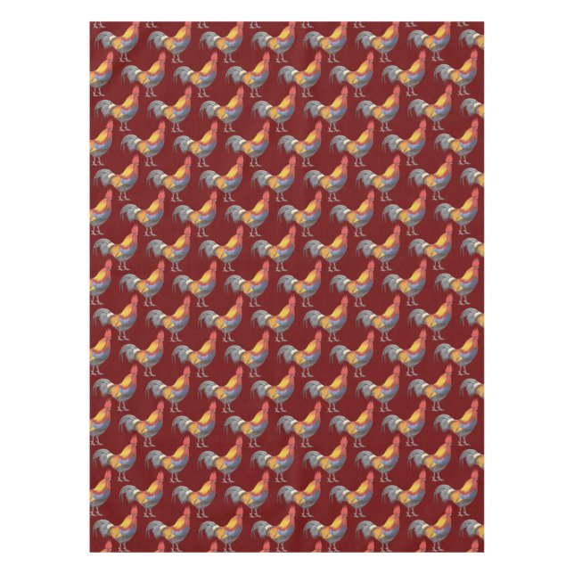 Rooster Tablecloth (Front)