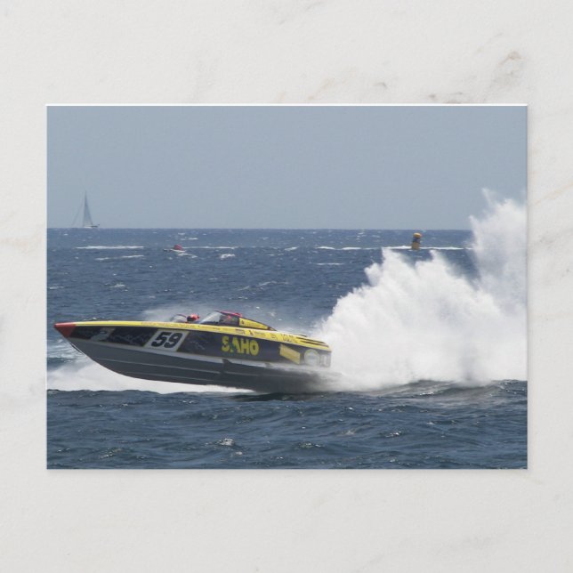 Rooster Tail Postcard (Front)