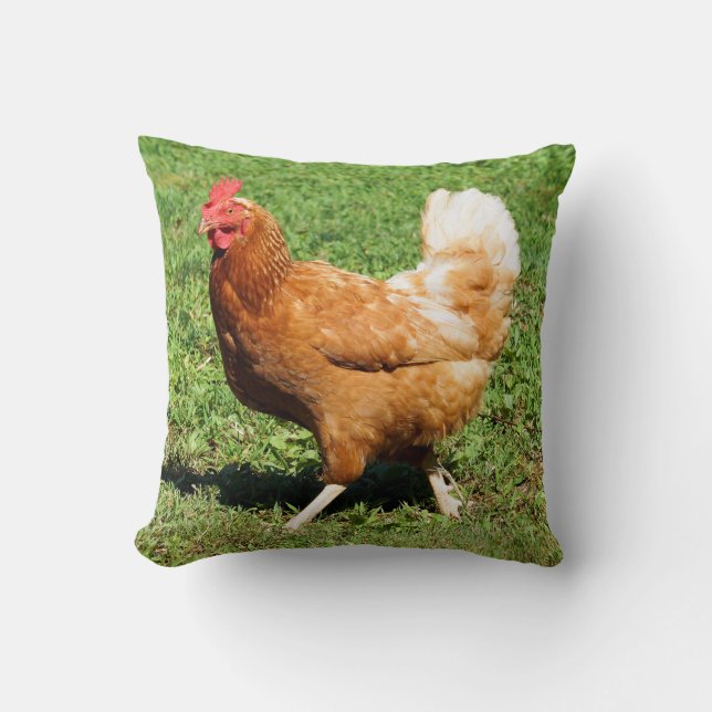 Rooster Throw Pillow (Front)