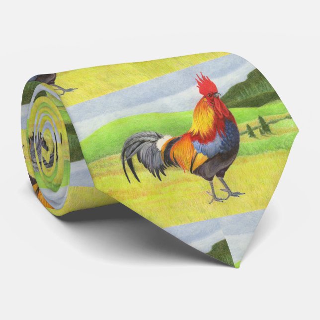 Rooster Tie (Rolled)