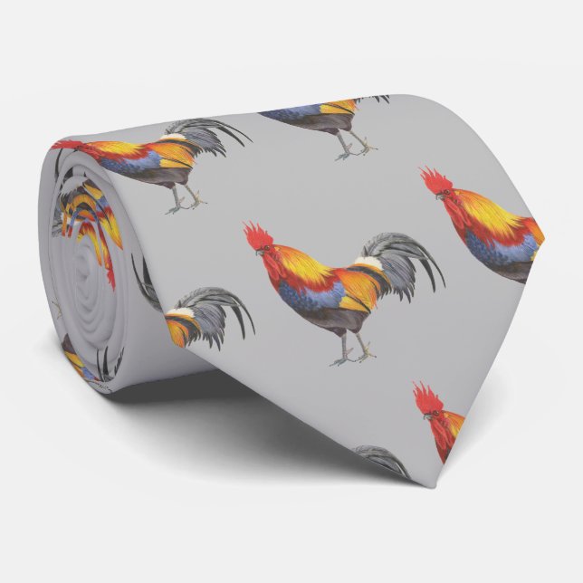 Rooster Tie (Rolled)