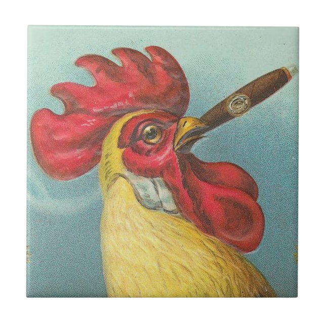 Rooster Tile (Front)