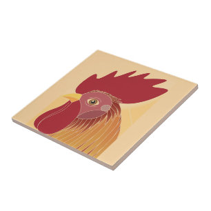 Rooster Tile