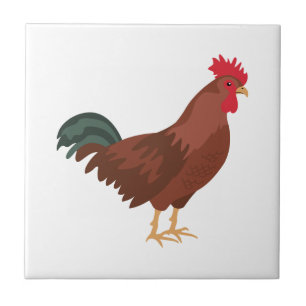 Rooster Tile