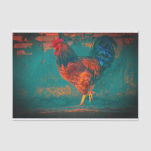 Rooster Tissue Paper