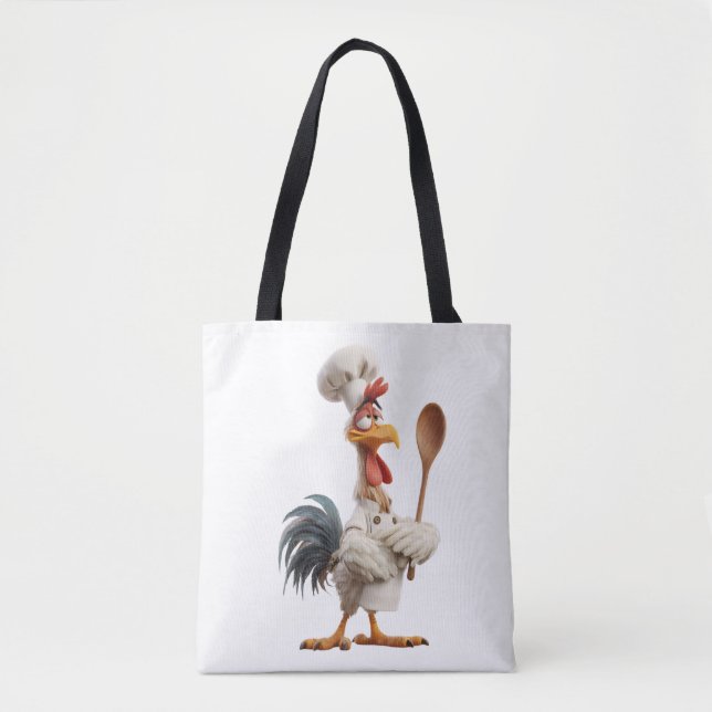 Rooster Tote Bag (Front)