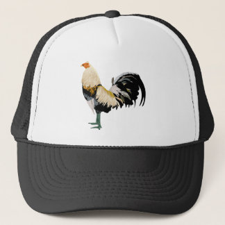 rooster trucker hat