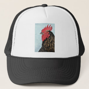 Rooster Trucker Hat