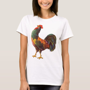 Rooster Vintage Kitchen Crate Art T-Shirt