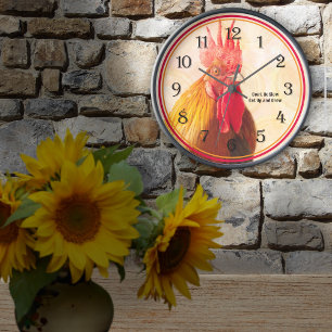 Rooster Wall Clock