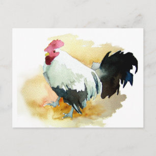 Rooster with an Attitude Postcard