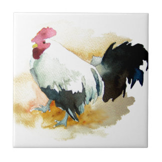 Rooster with an Attitude Tile