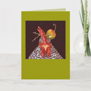 rooster with habanero card