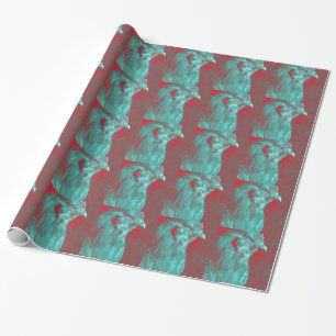 Rooster Wrapping Paper