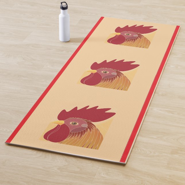 Rooster Yoga Mat (In Situ)