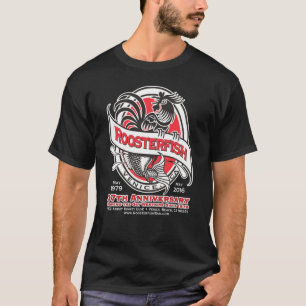 Roosterfish 37th Anniversary Black T-shirt
