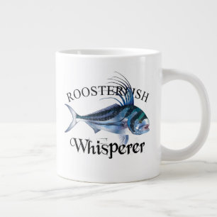 Roosterfish Whisperer Light Coloured Large Coffee Mug