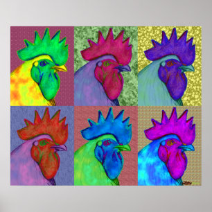 Roosters Gone Wild! Poster