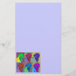 Roosters Gone Wild! Stationery