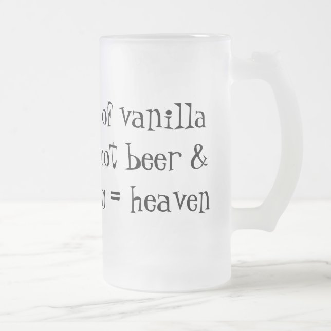 Root Beer Float Formula Mug (Right)