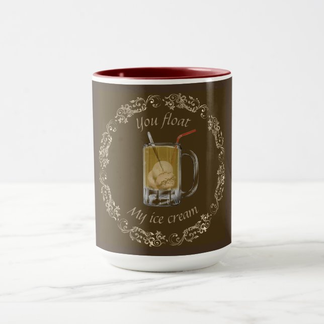 Root beer float mug (Center)