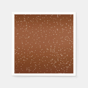 Root Beer with Tiny Bubbles Background Art Napkin