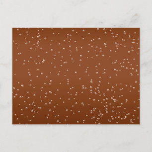 Root Beer with Tiny Bubbles Background Art Postcard