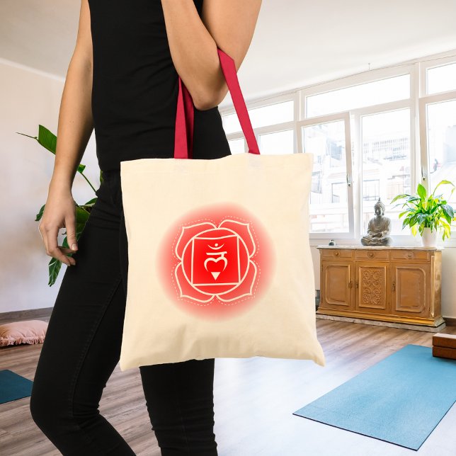 Root Chakra Symbol | Muladhara Tote Bag (Creator Uploaded)
