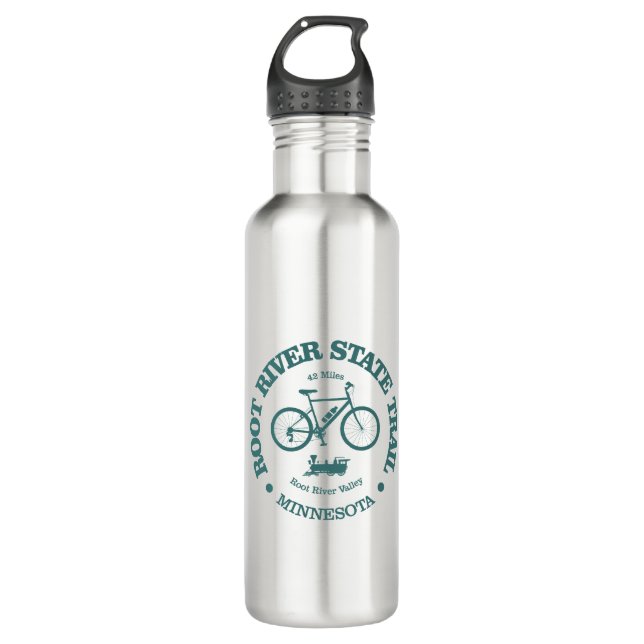 Root River State Trail (cycling) 710 Ml Water Bottle (Front)